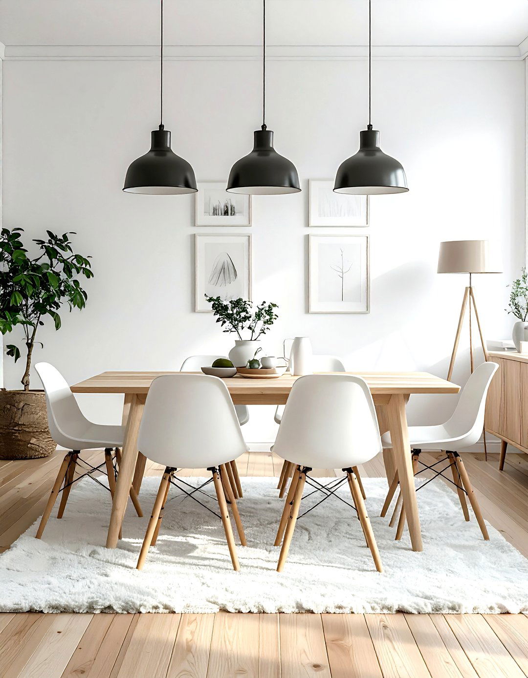 Scandi Style Dining Room - 30 Los Angeles dining room ideas