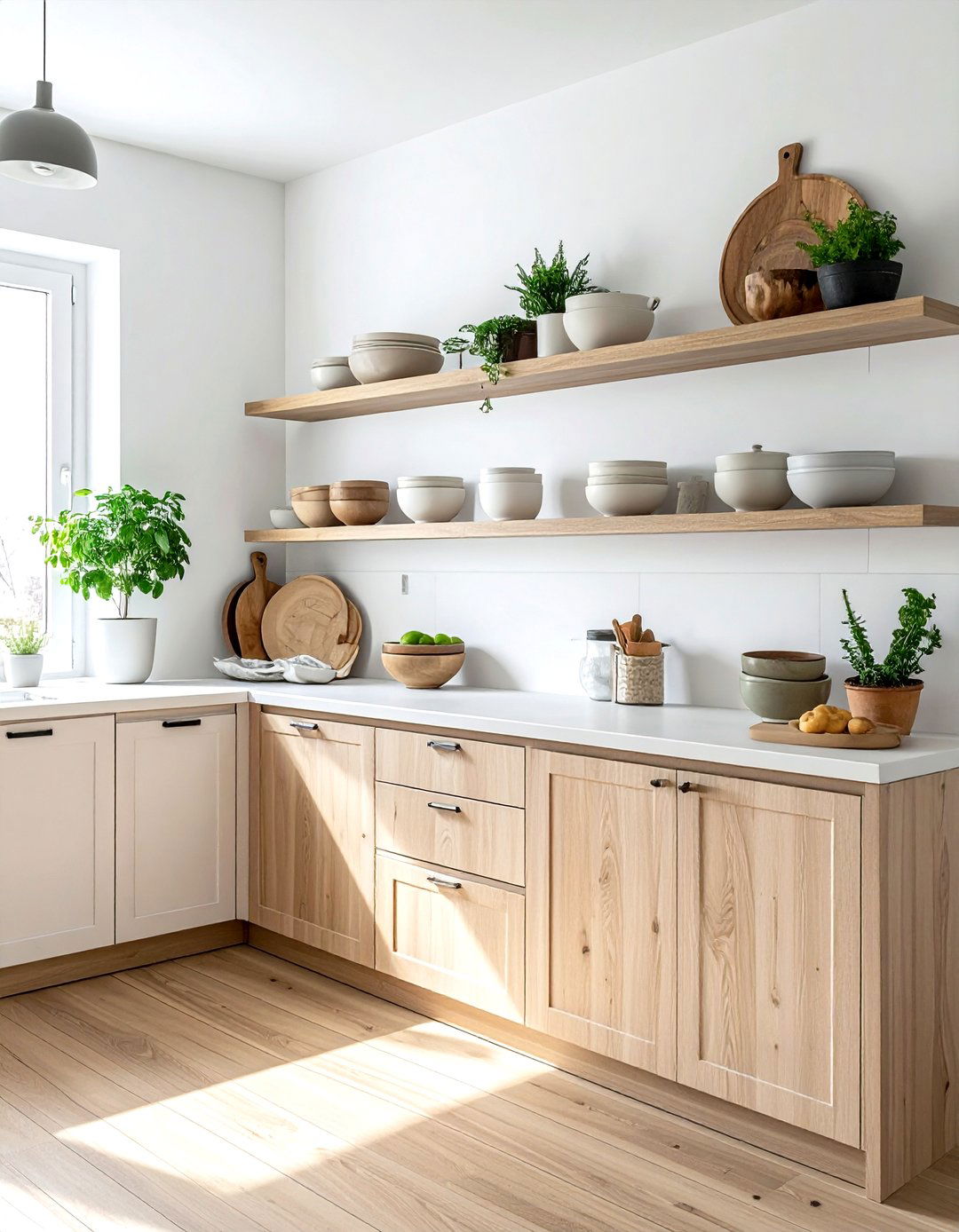 Scandi Style Kitchen Decor - 30 serene kitchen ideas