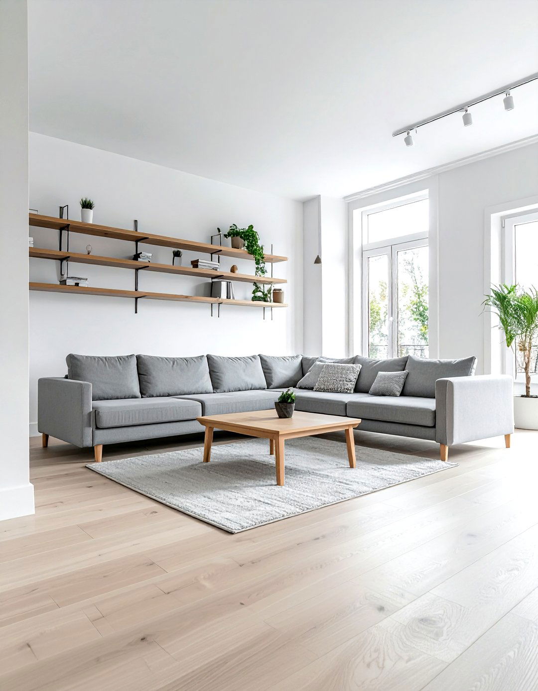 Scandi Style Laminate Flooring - 30 living room laminate flooring ideas