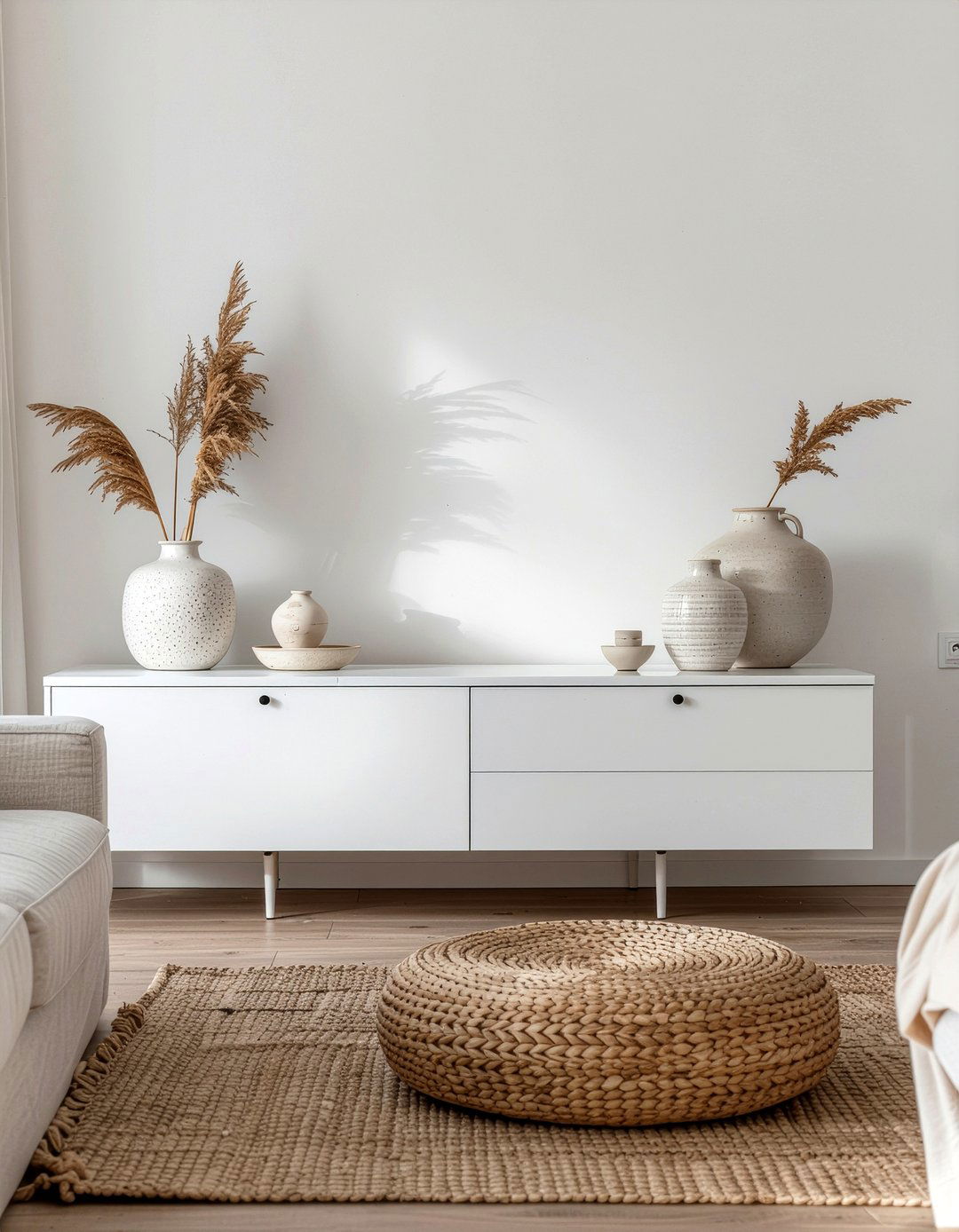 Scandi Style Media Unit - 30 living room entertainment wall ideas