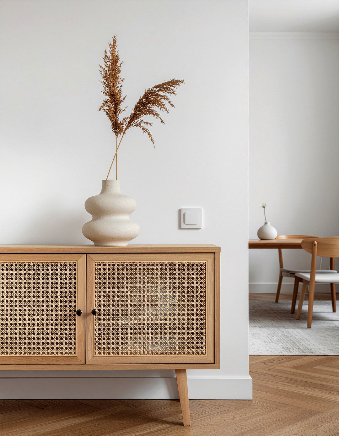 Scandi Style Sideboard - 30 dining room storage cabinet ideas