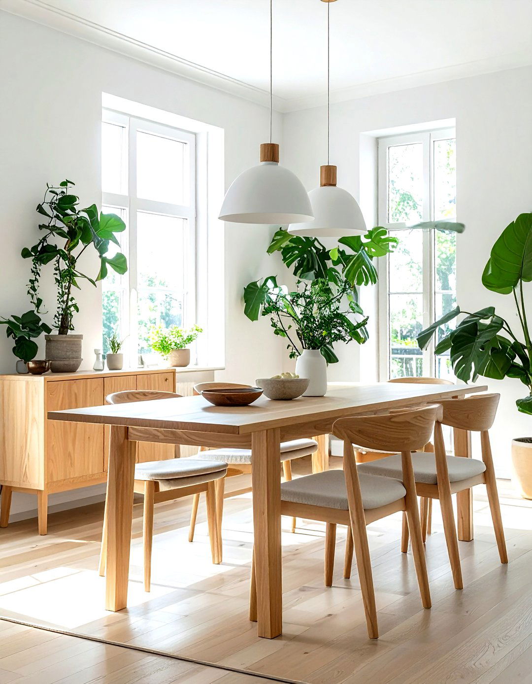 Scandi Style Wooden Sconce - 30 wall sconce dining room ideas