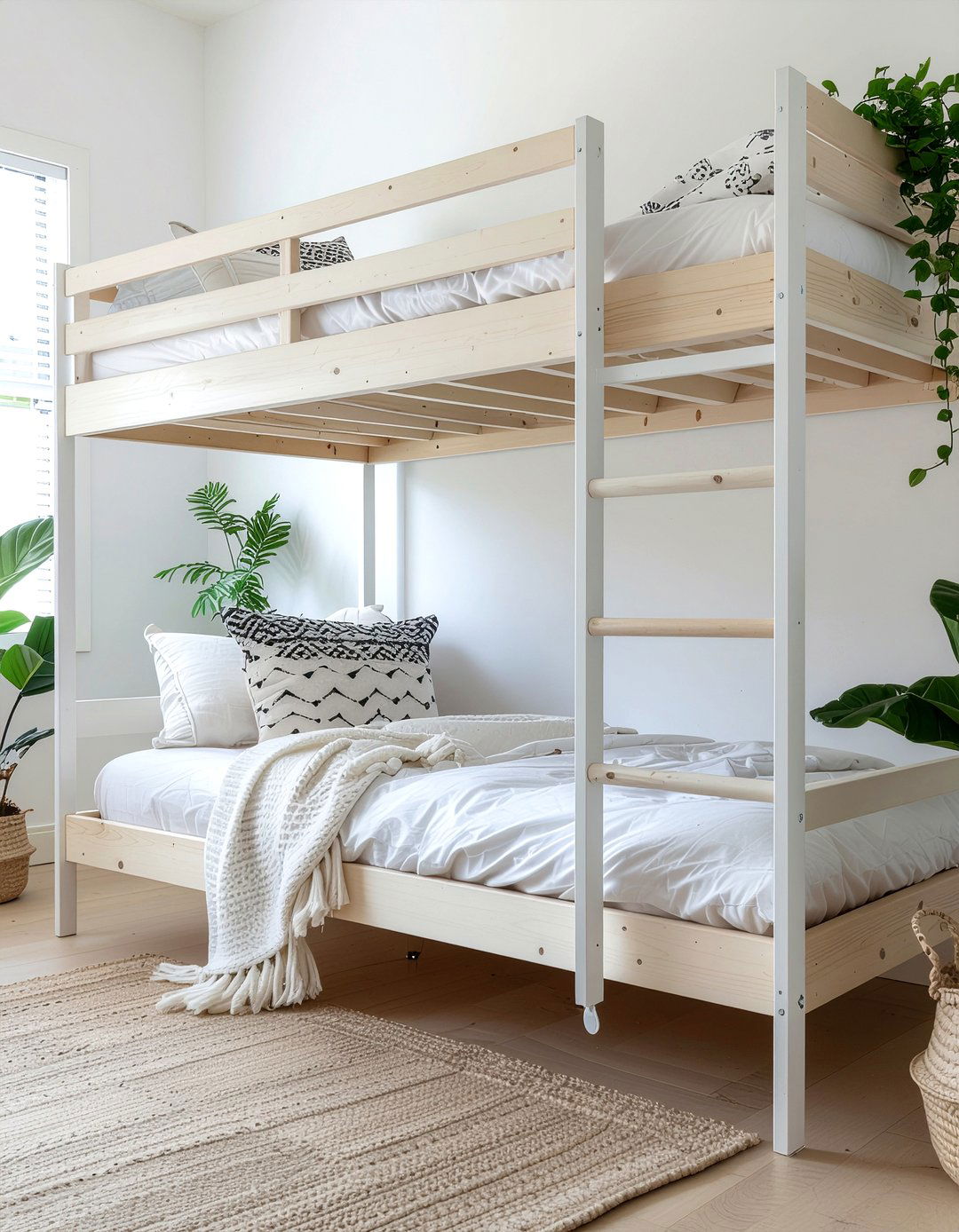 Scandi Triple Bunk Bed - 30 triple bunk bed ideas
