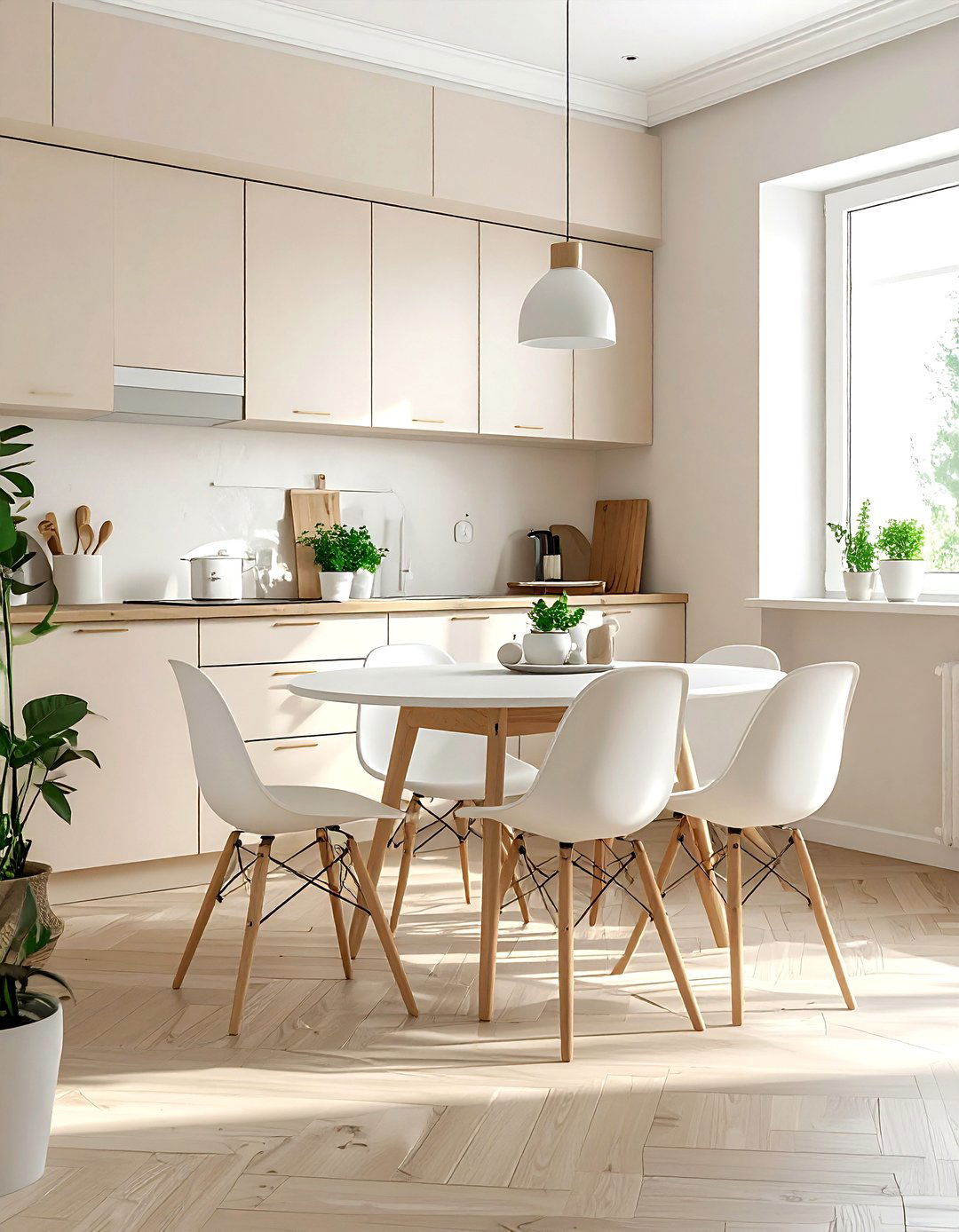 Scandi beige kitchen furniture - 30 beige kitchen furniture ideas
