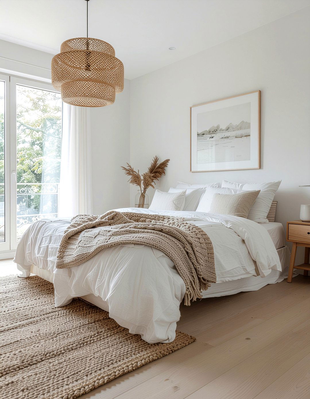 Scandi cream bedroom - 30 cream bedroom ideas