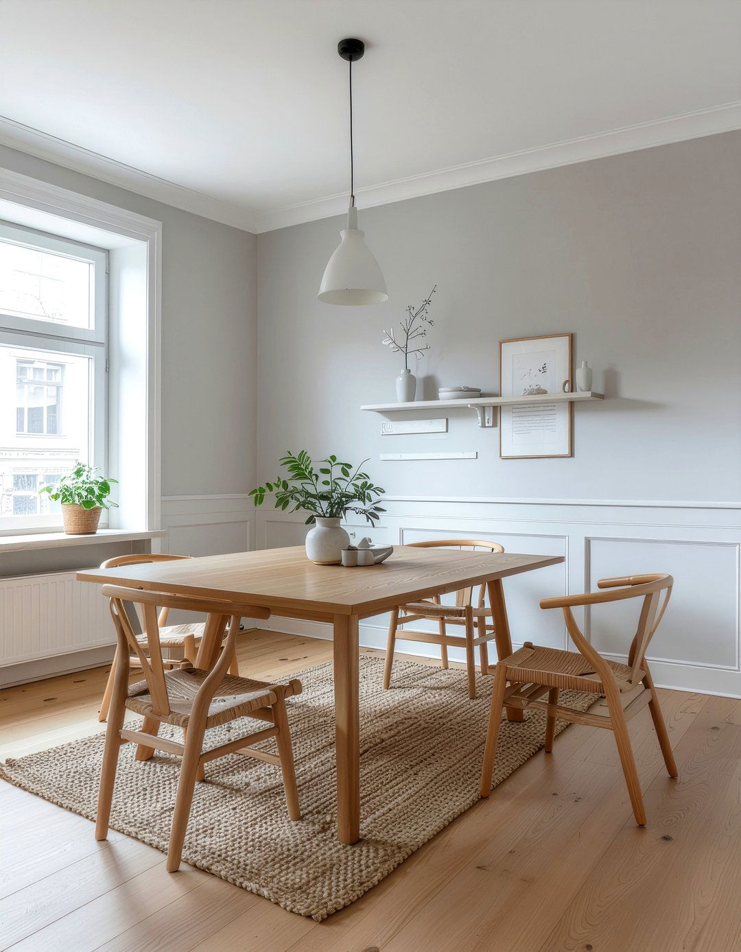 Scandi gray dining room - 30 gray dining room ideas