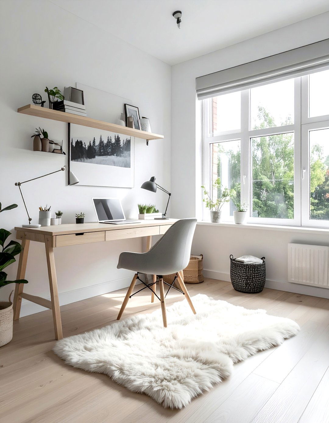 Scandi home office - 30 unique decor ideas