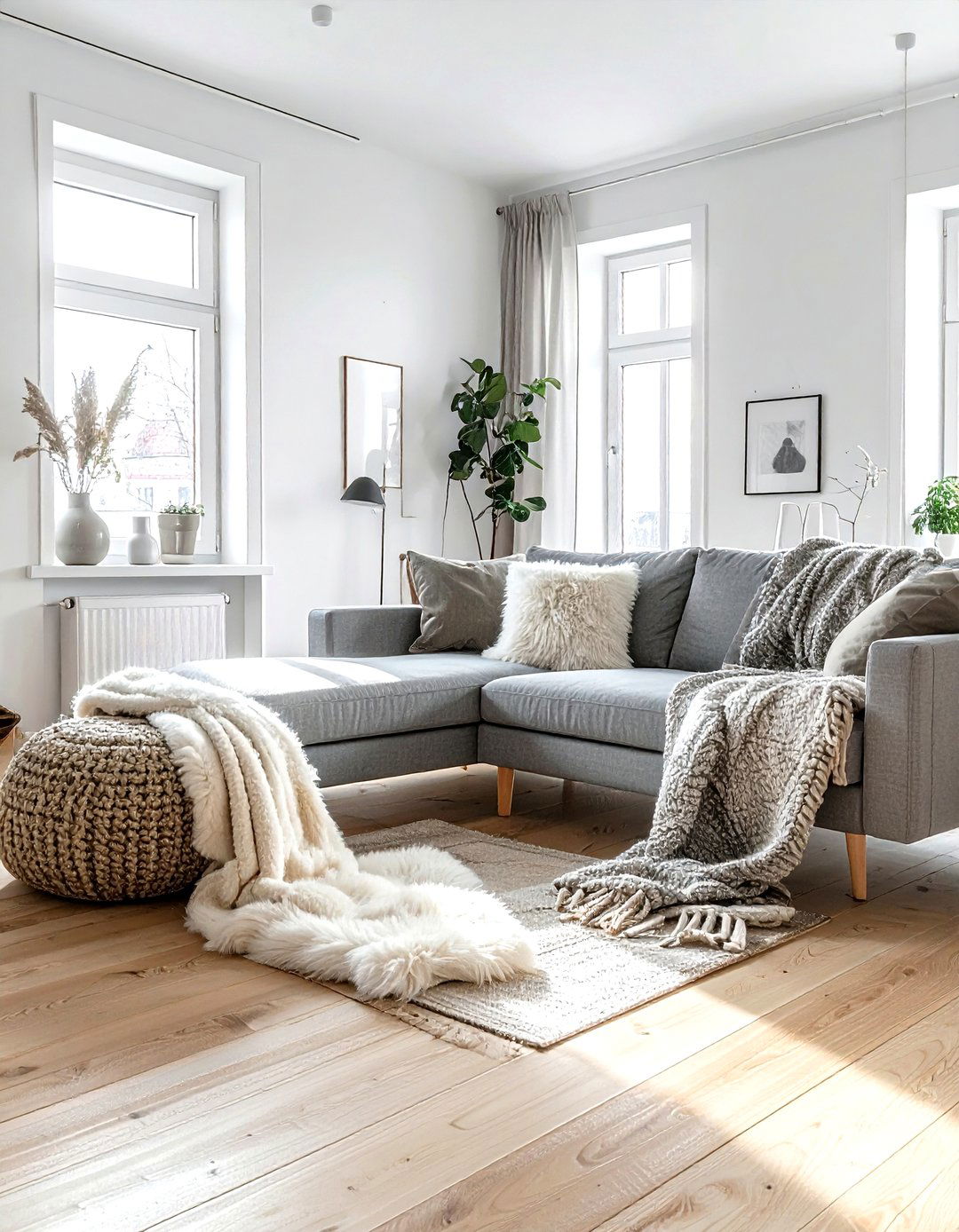 Scandi living room - 30 living room soft settings