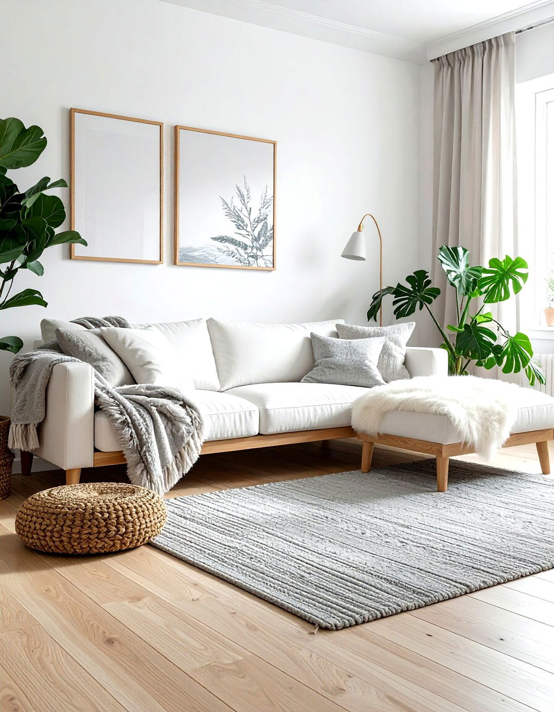 Scandi living room - 30 show home living room ideas