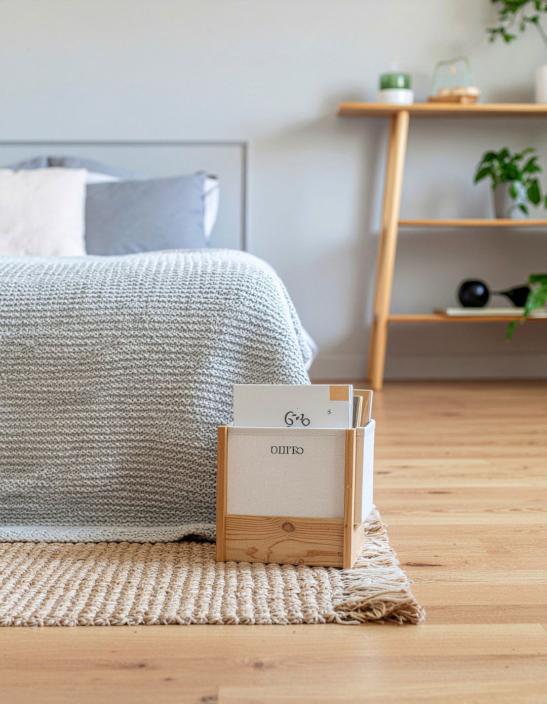 Scandi magazine rack - 30 bedroom magazine racks