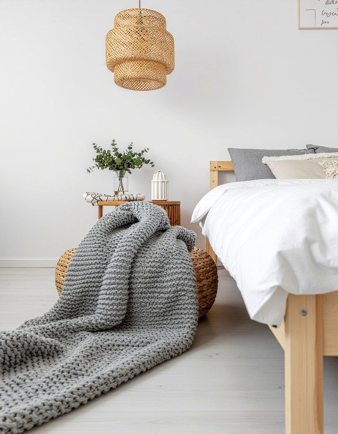 Scandi neutral bedroom - 30 off-white bedroom ideas
