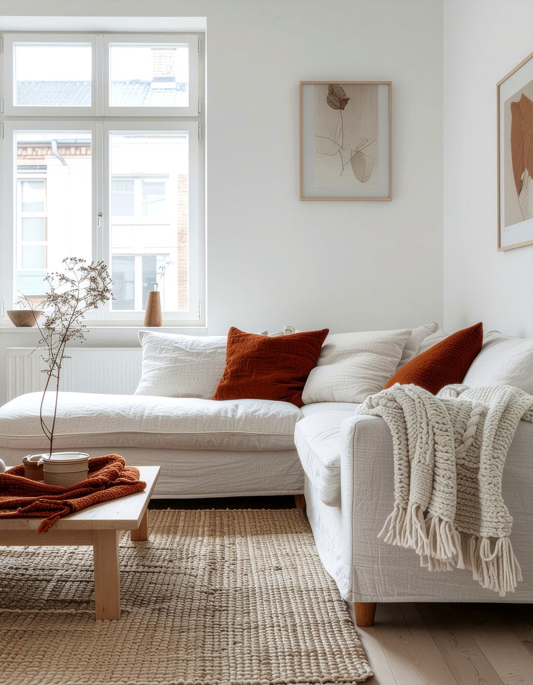 Scandi rust living room - 30 rust living room ideas