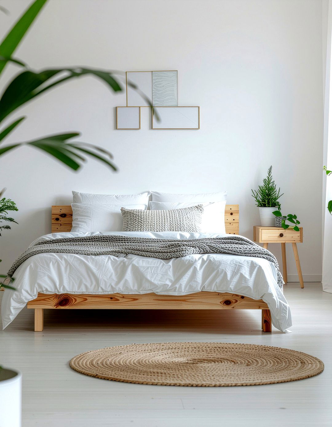 Scandi style bed - 30 bedroom bed frames