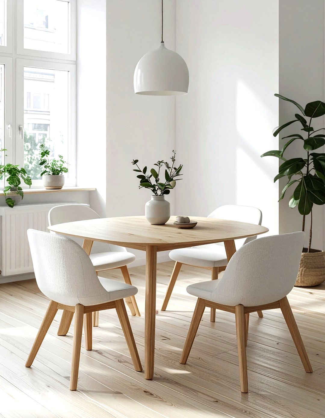 Scandi style chair mix - 30 mismatched dining chair ideas