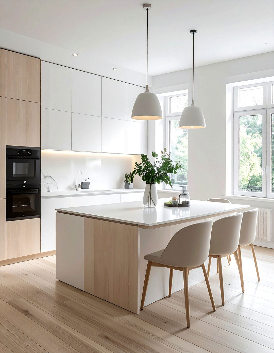 Scandi style dining built in - 30 dining room built-in buffet ideas