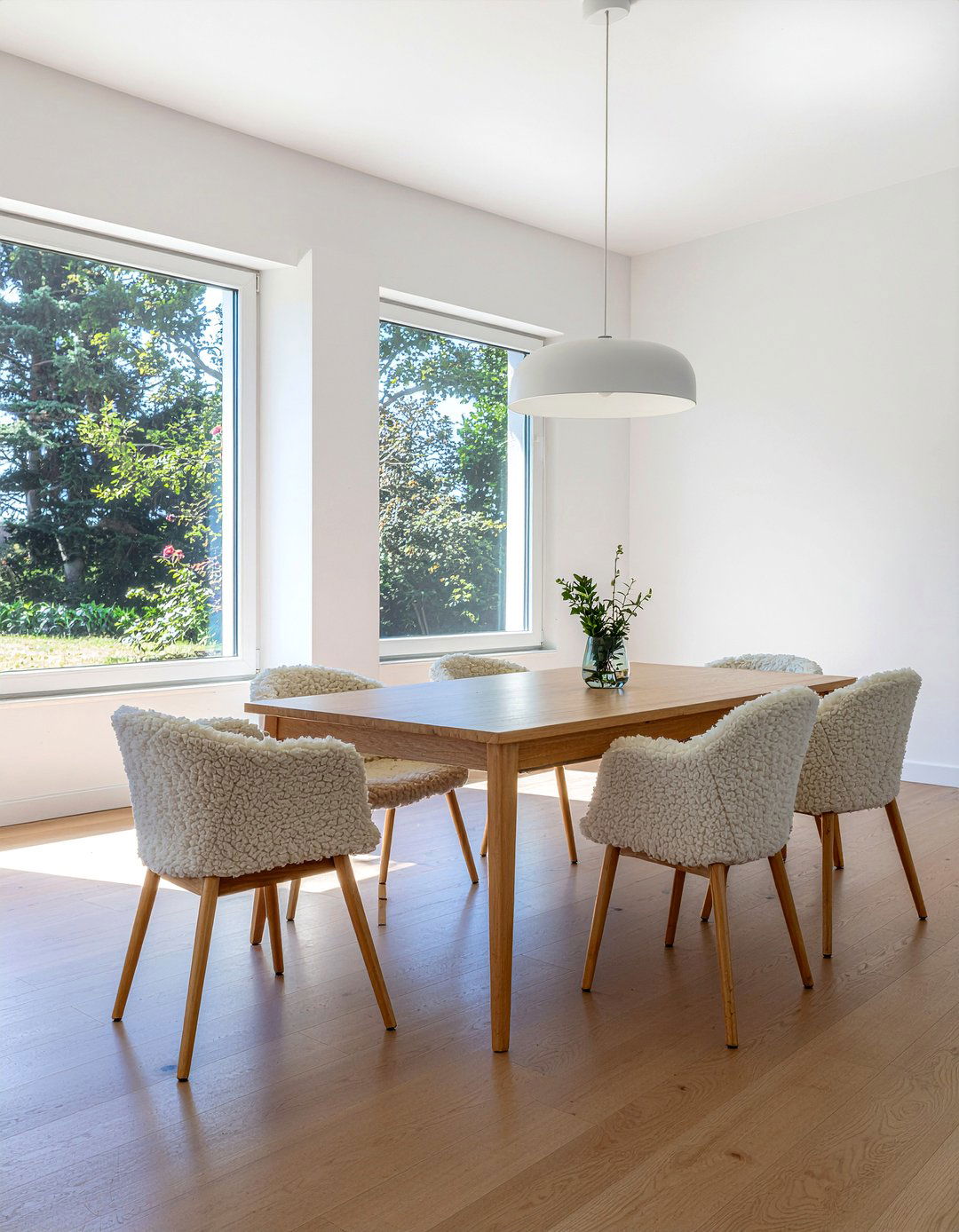 Scandi style dining room - 30 dining room transformation ideas