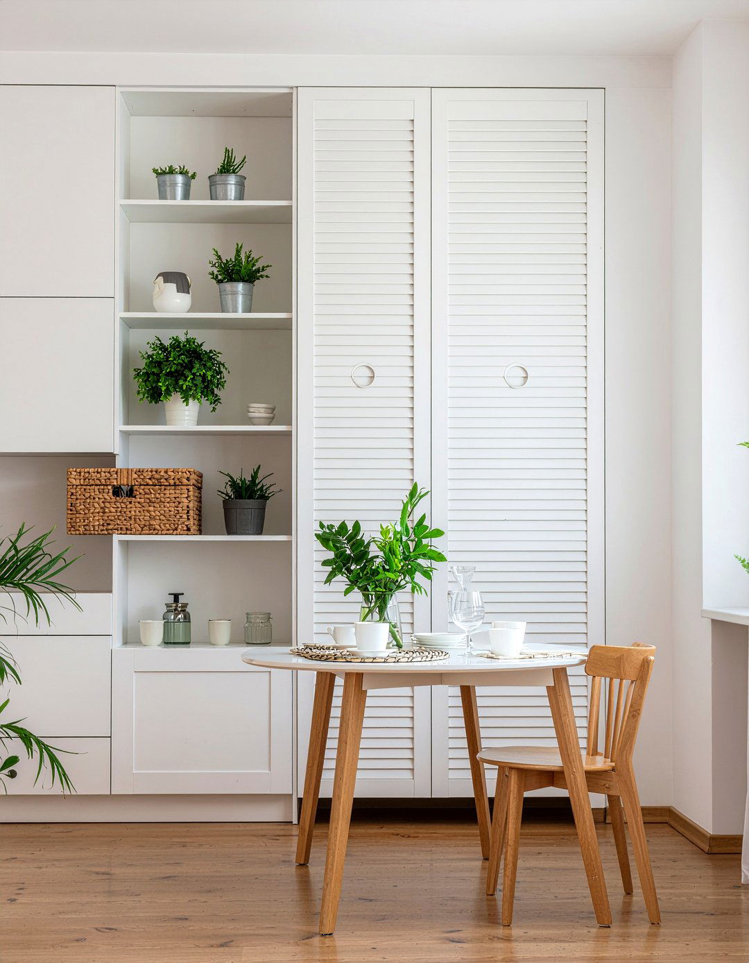 Scandi style dining room built ins - 30 dining room built-in cabinet ideas