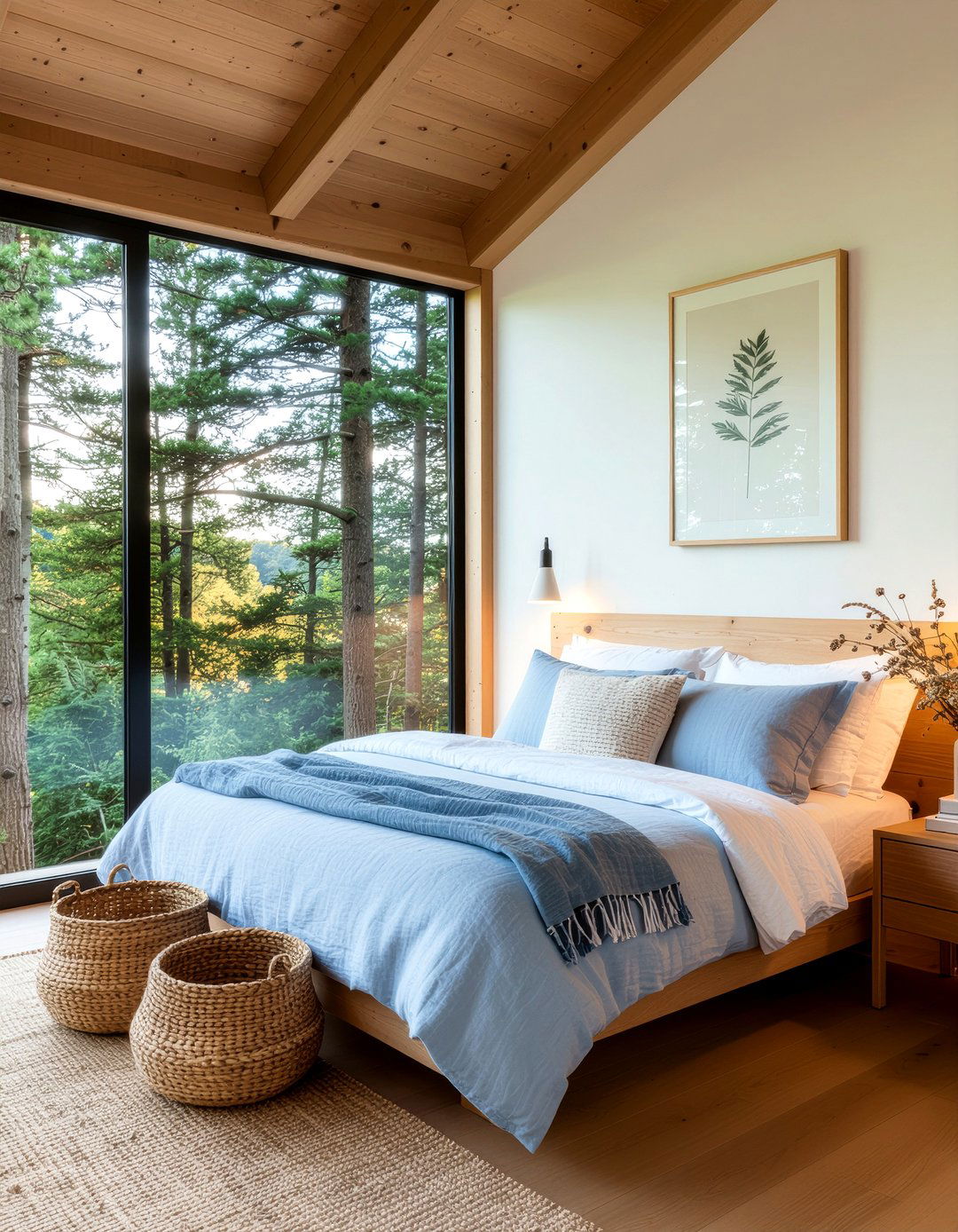 Scandi treehouse bedroom - 30 treehouse bedroom ideas