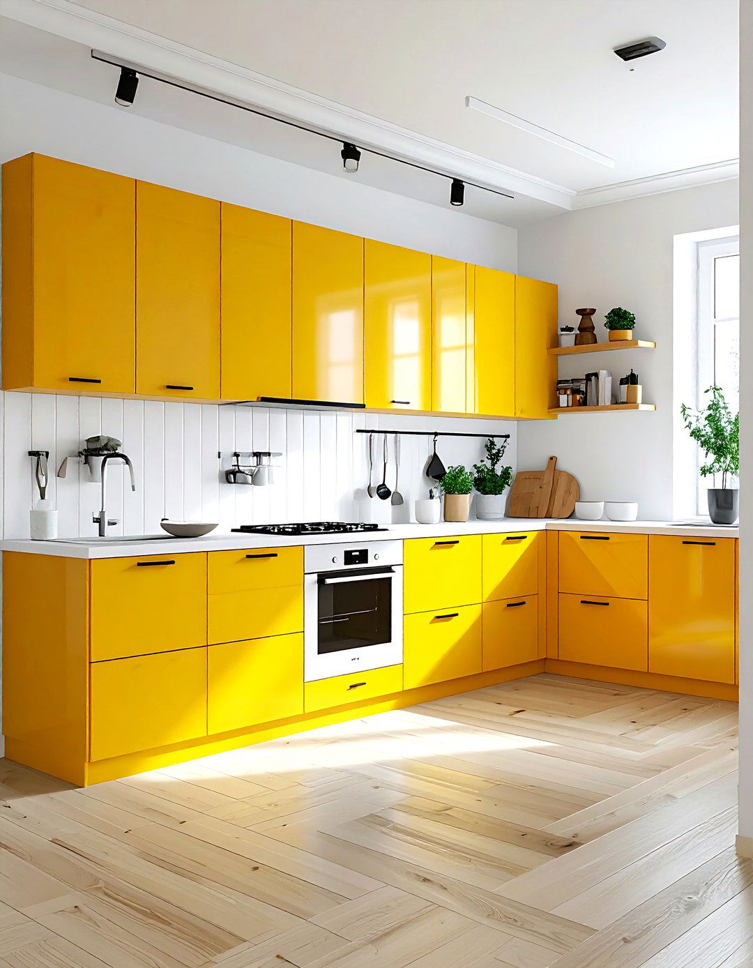 Scandi yellow kitchen - 30 bright yellow kitchen ideas