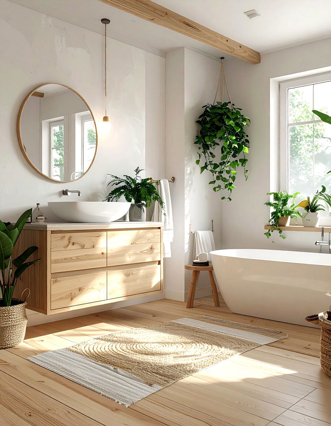 Scandinavian Bathroom - 30 bedroom to bathroom conversion ideas