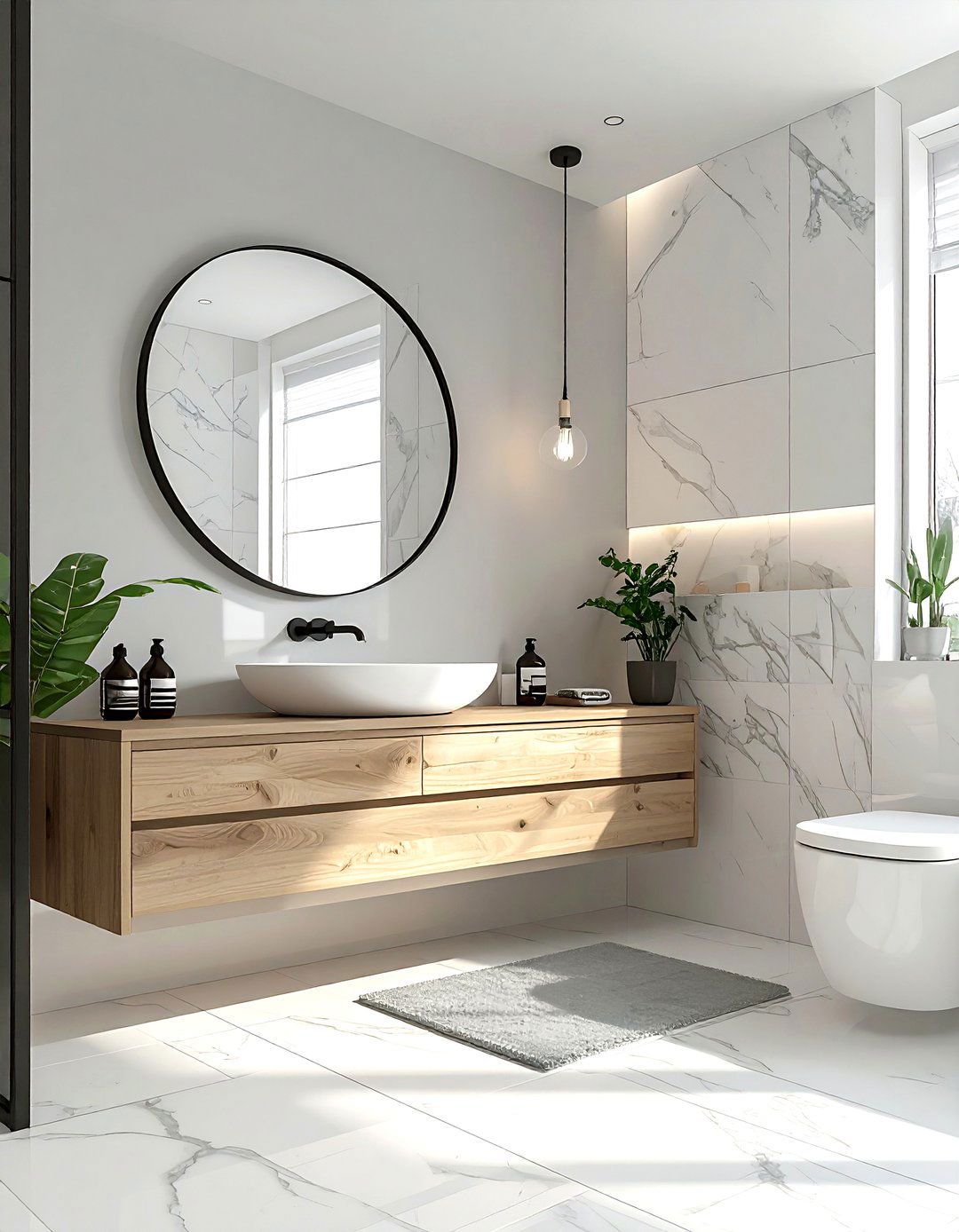 Scandinavian Bathroom - 30 perfect decor ideas