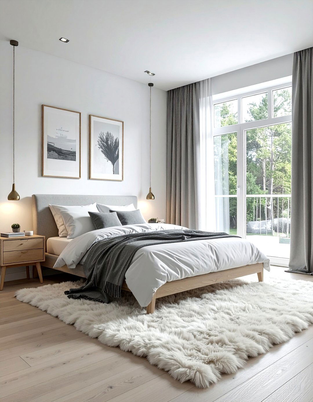 Scandinavian Bedroom - 30 new construction bedroom ideas