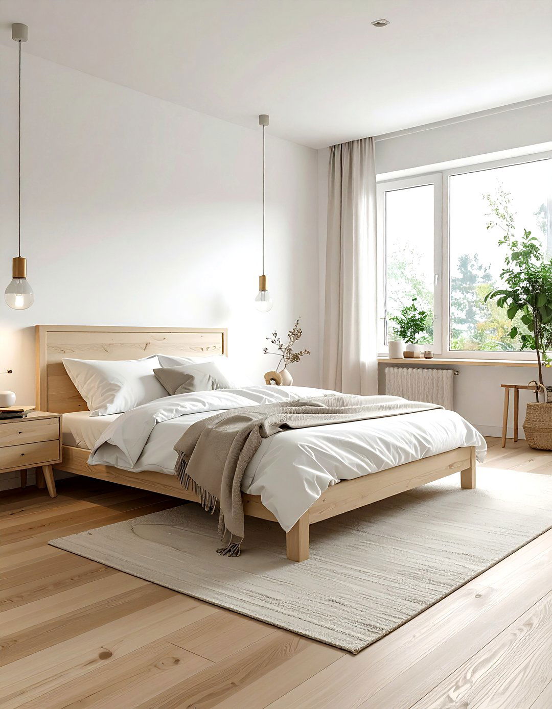 30 Scandinavian Cream Bedroom Ideas for Ultimate Relaxation