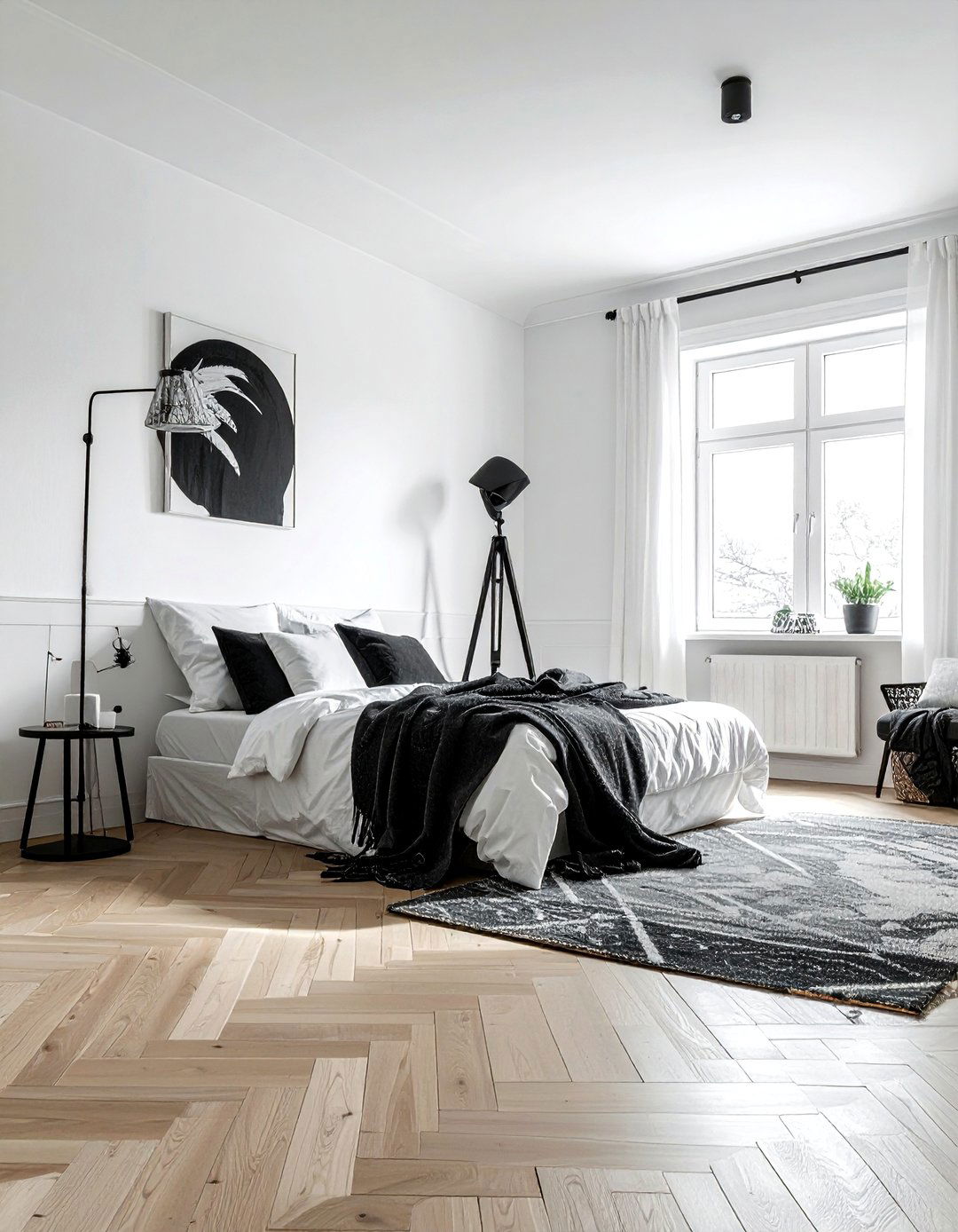 30 Coastal Black Bedroom Ideas for a Bold and Relaxing Retreat