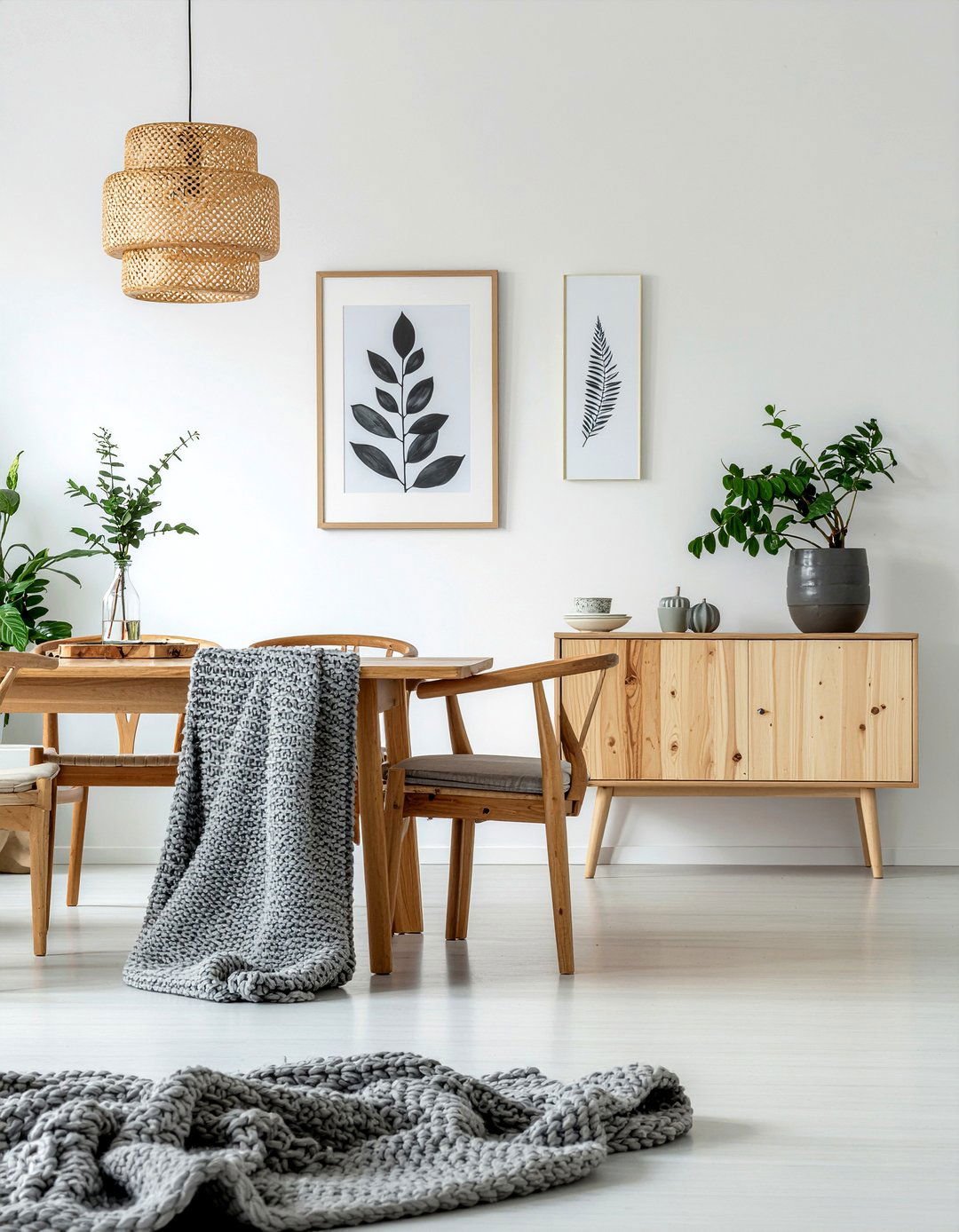 Scandinavian Decor - 30 relaxed dining room ideas