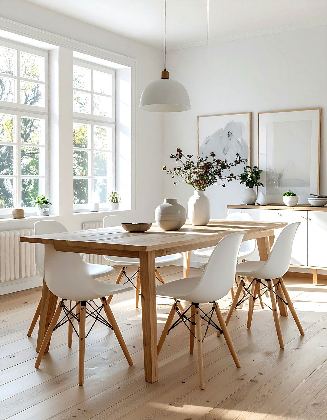 Scandinavian Dining Room - 30 refined dining room ideas