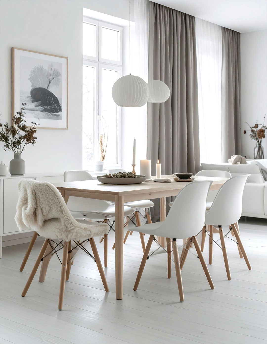 Scandinavian Dining Room - 30 stunning dining room ideas