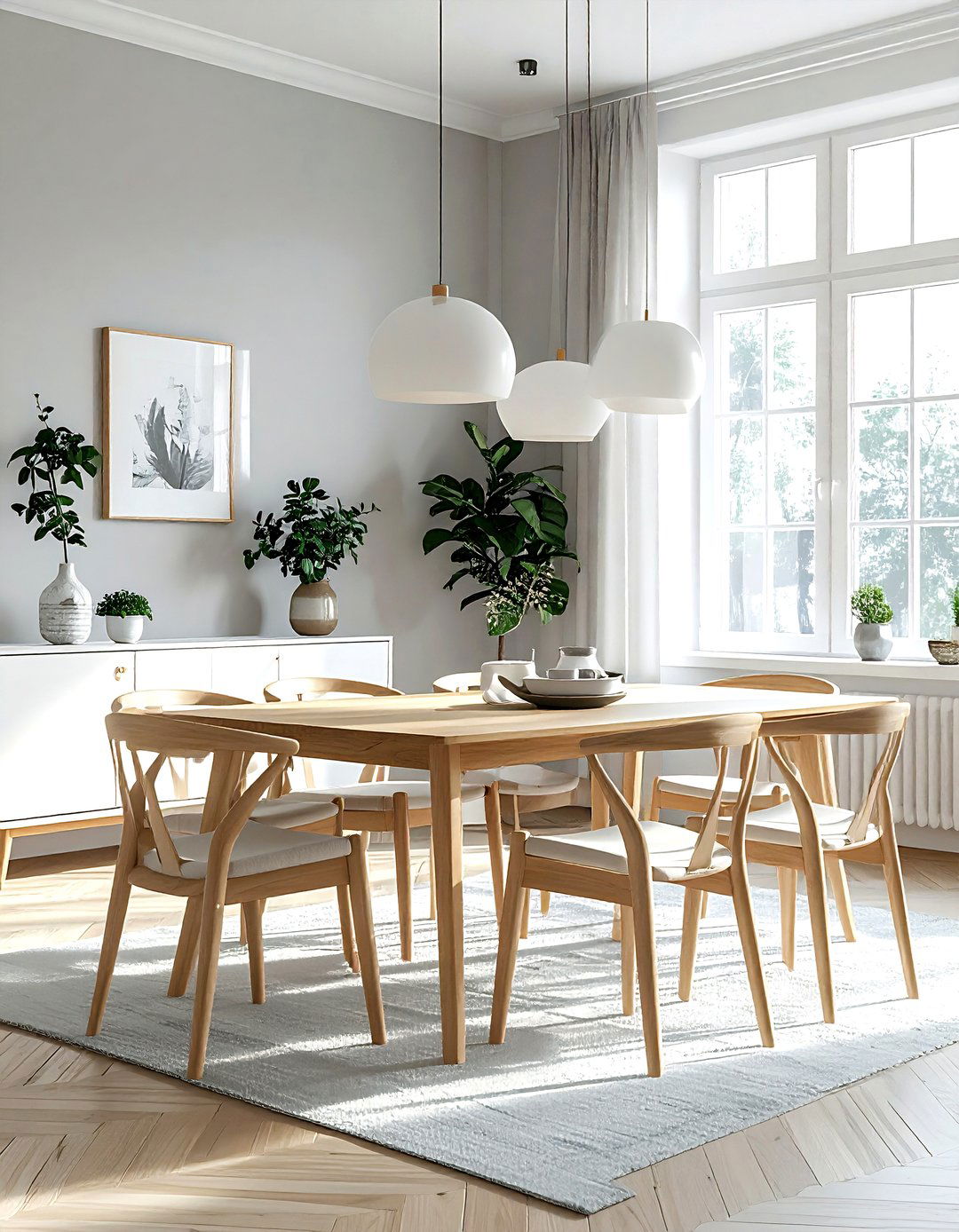 Scandinavian Dining Room - 30 clutter-free dining room ideas