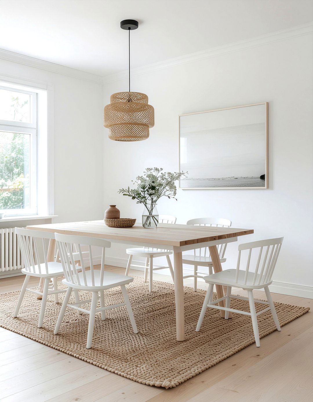 Scandinavian Dining Room - 30 dining room furniture layout ideas