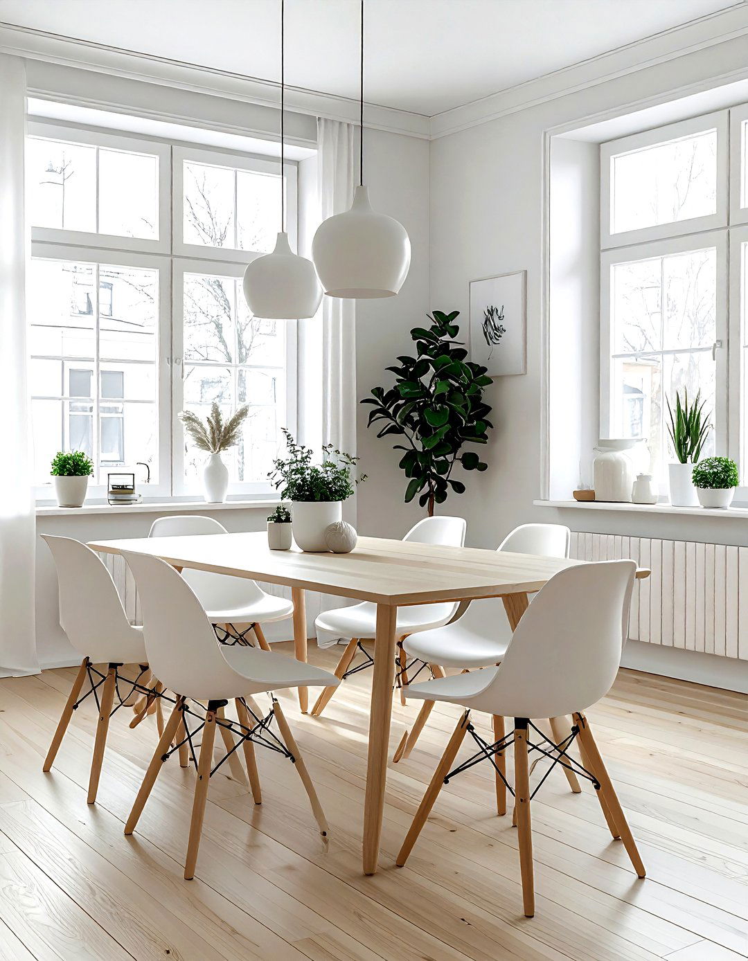Scandinavian Dining Room - 30 dining room renovation ideas