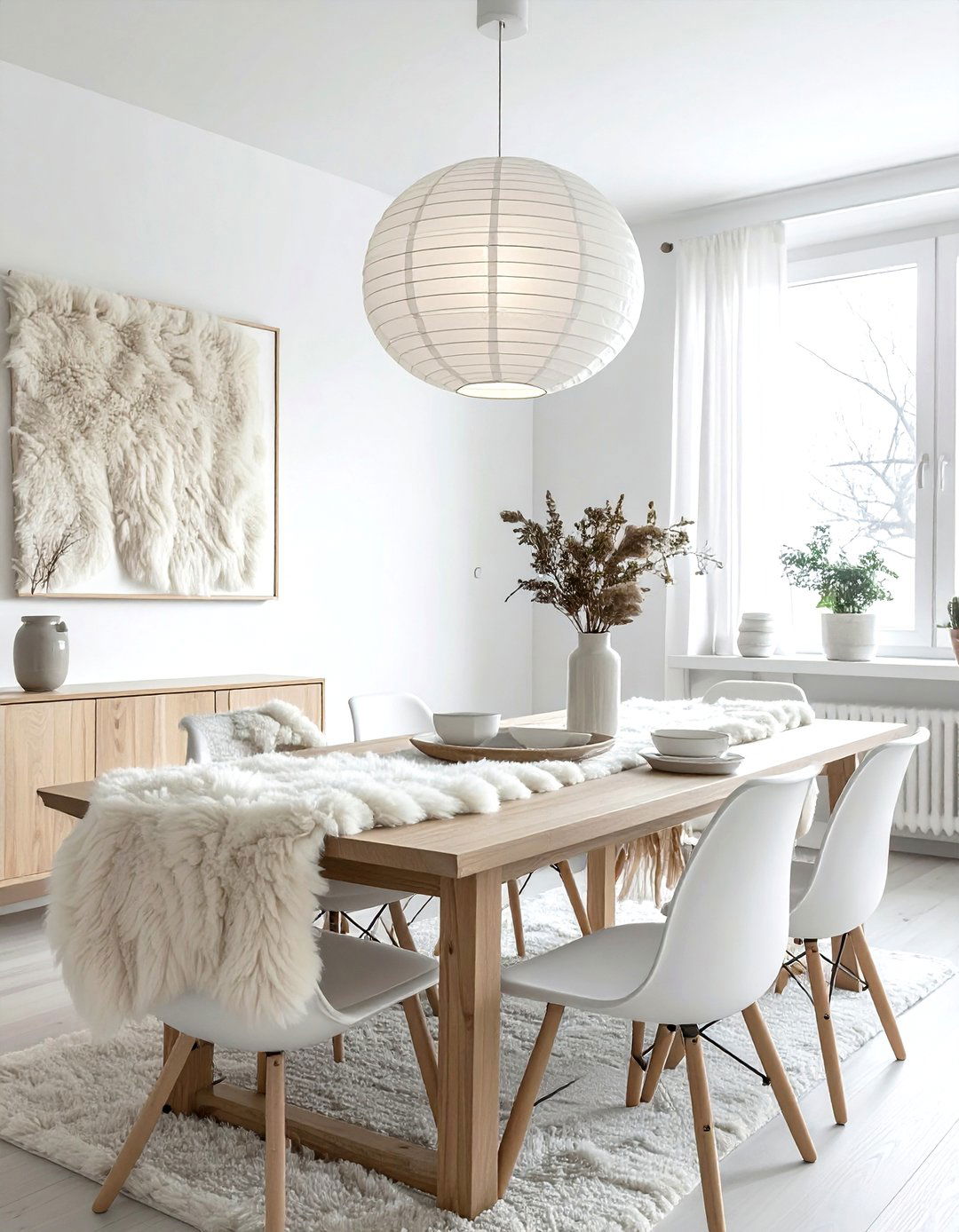 Scandinavian Dining Room - 30 layered dining room ideas