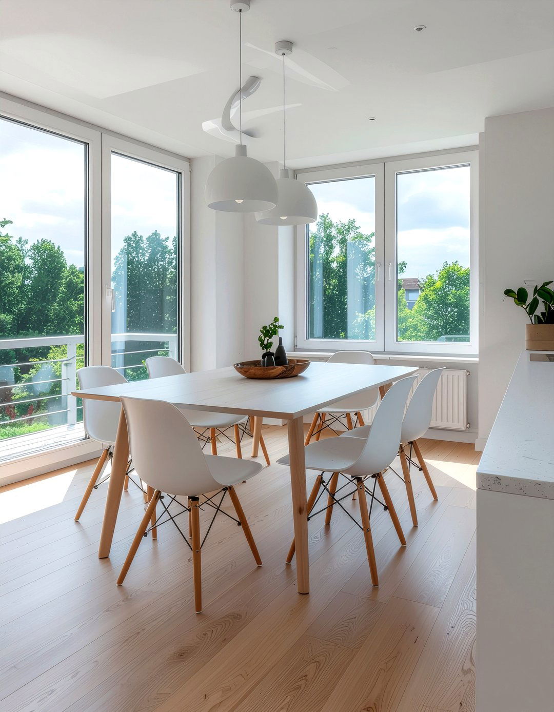 Scandinavian Dining Room - 30 light dining room ideas