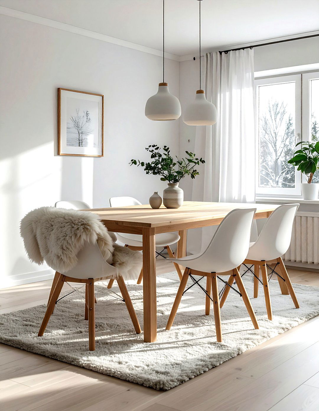 Scandinavian Dining Room - 30 model home dining room ideas