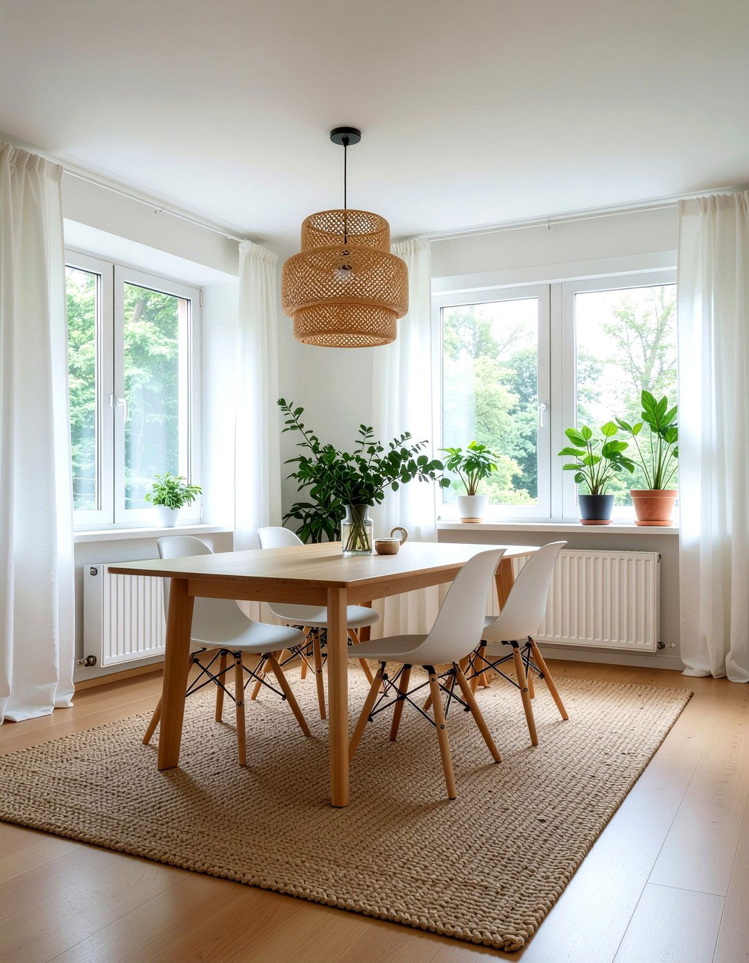 Scandinavian Dining Room - 30 polished dining room ideas