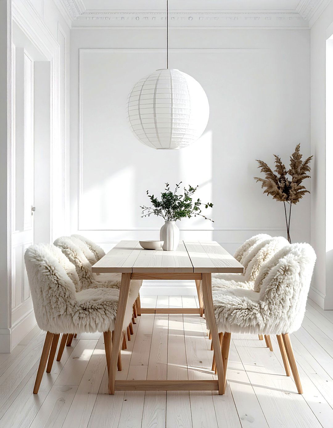 Scandinavian Dining Space - 30 dining room space planning ideas