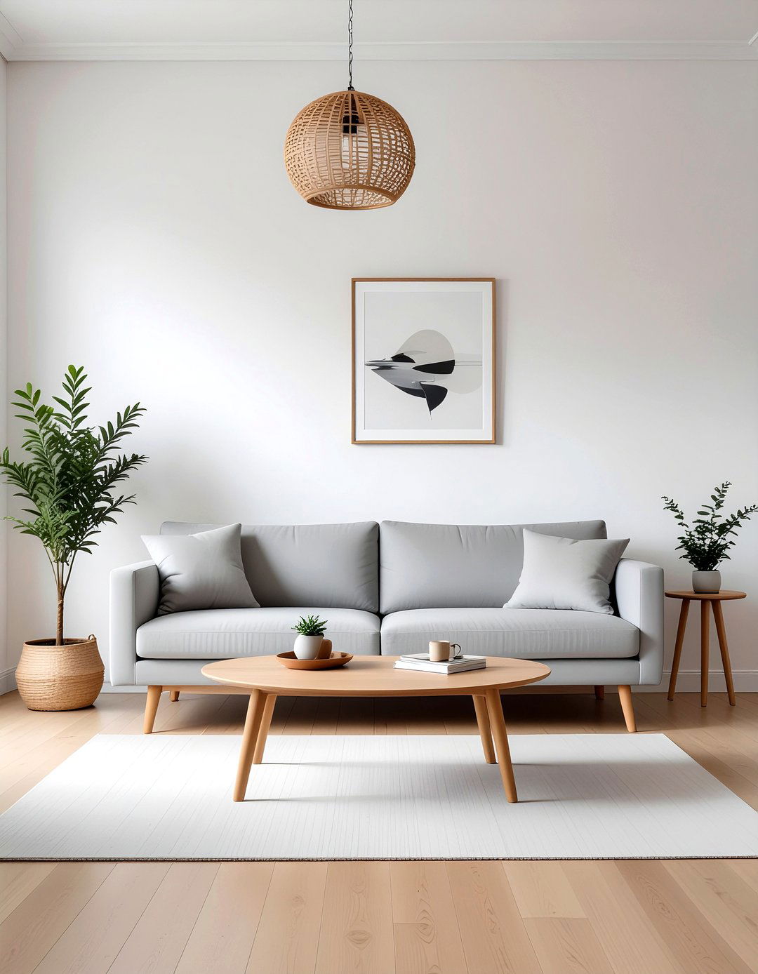 Scandinavian Fabric Sofa - 30 living room upholstered sofa ideas