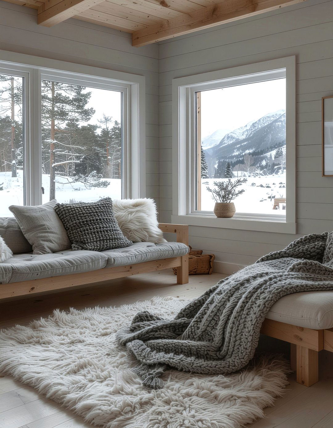 Scandinavian Gray Living Room - 30 cool gray living room ideas