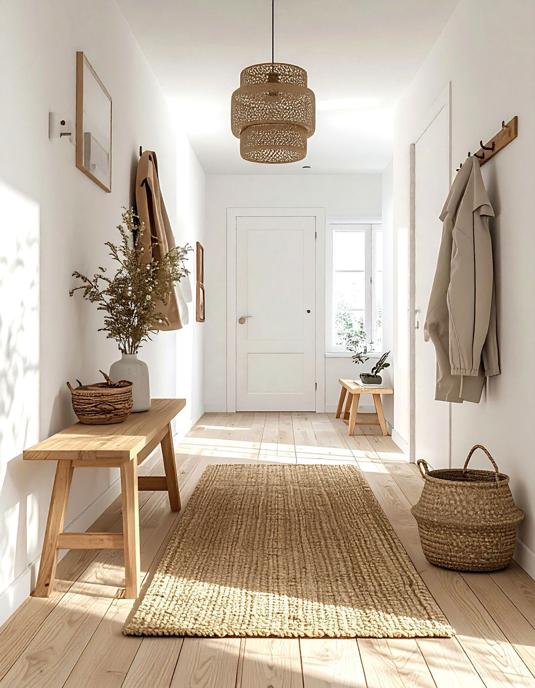 Scandinavian Hallway Interior - 30 living room hallway ideas
