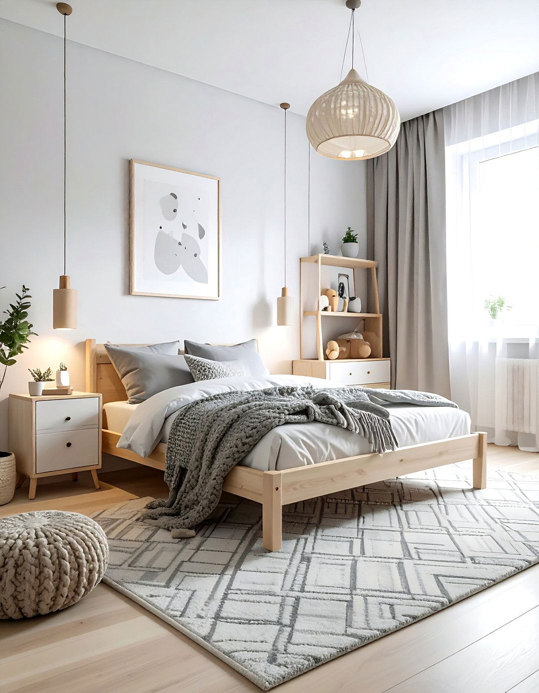 Scandinavian Kids Bedroom - 30 kids room decor ideas