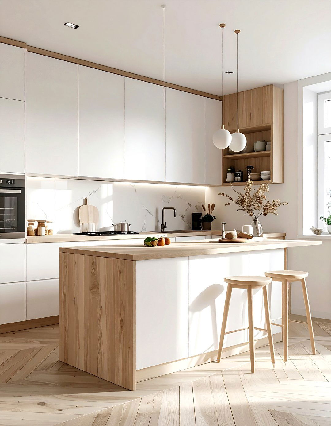 Scandinavian Kitchen - 30 kitchen style ideas