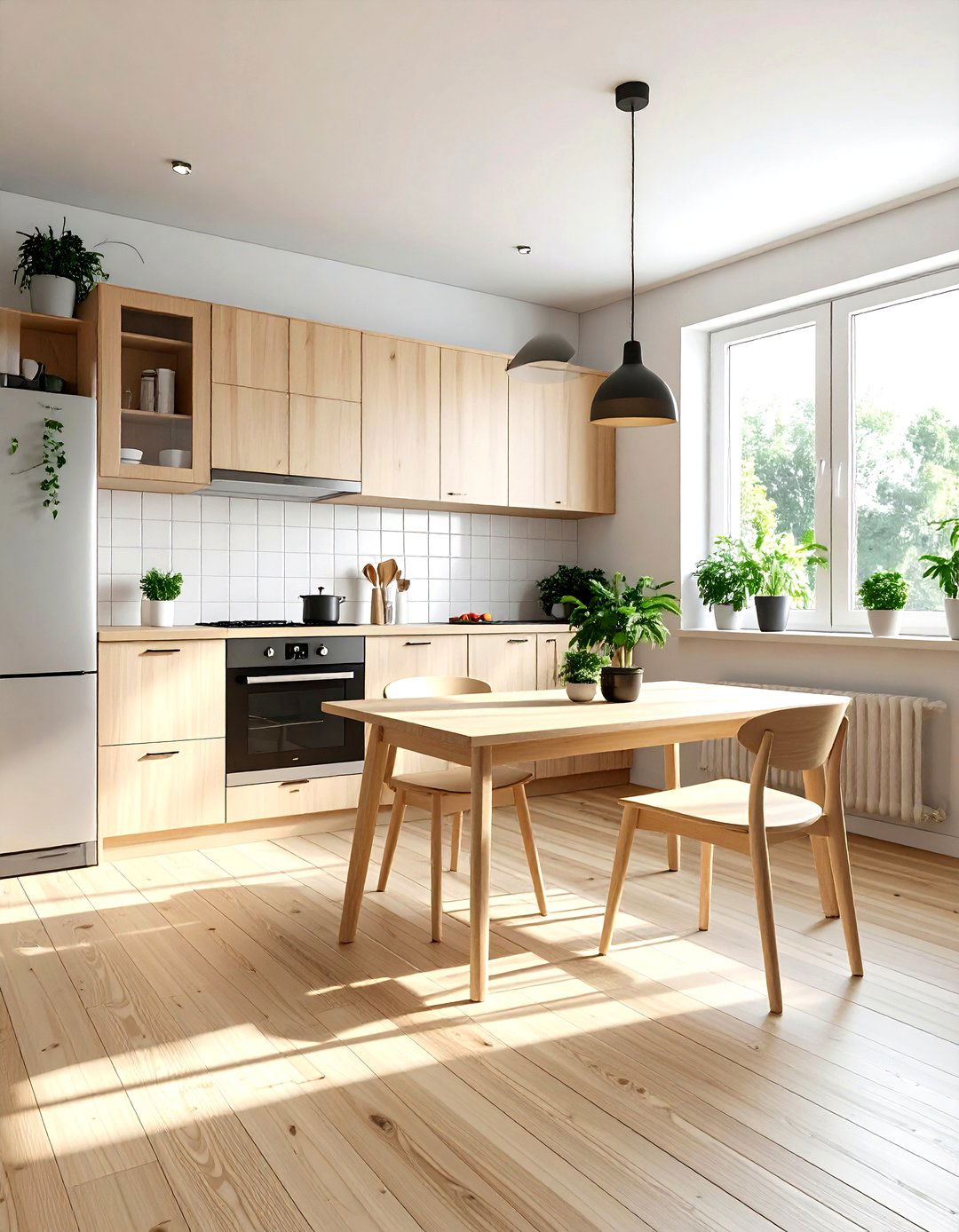 Scandinavian Kitchen - 30 light wood kitchen ideas