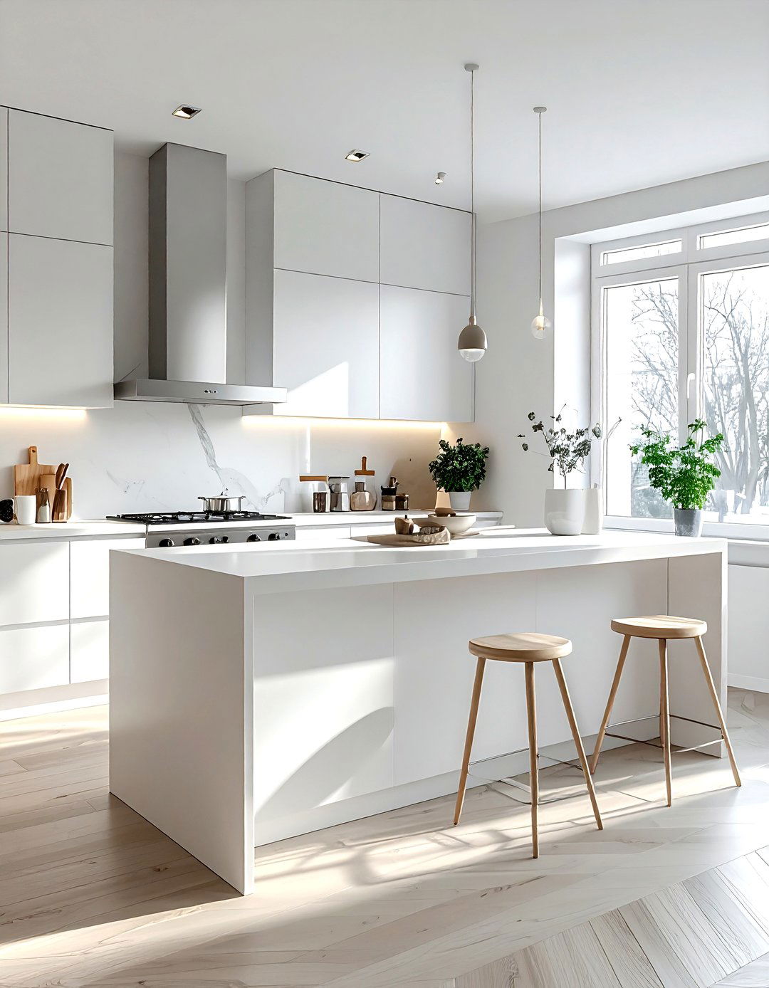 Scandinavian Kitchen Island Downdraft - 30 downdraft vent kitchen ideas