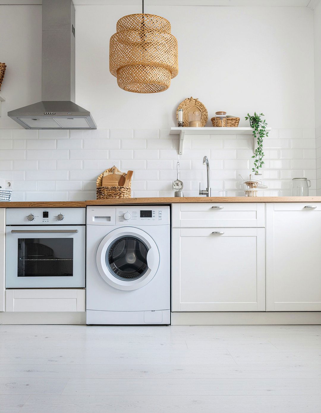 Scandinavian Kitchen Laundry Style - 30 kitchen laundry combo ideas