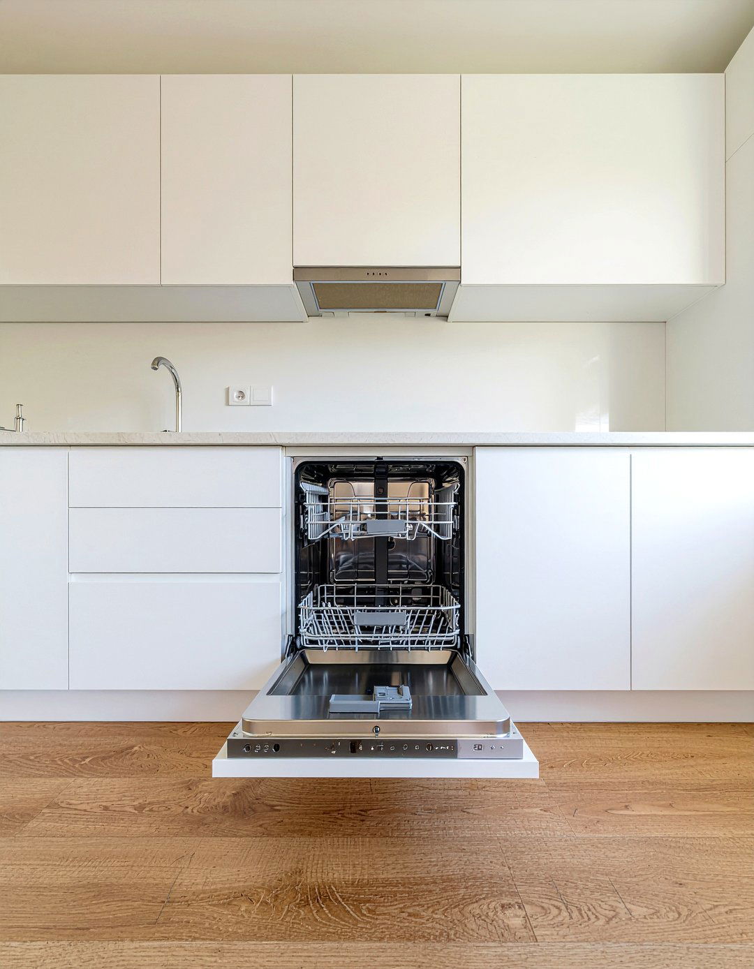 Scandinavian Kitchen Style - 30 panel-ready dishwasher kitchen ideas