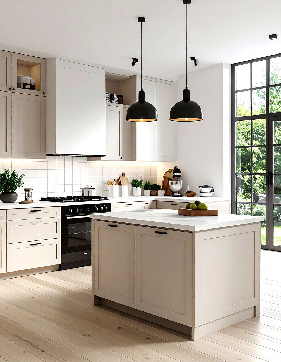 Scandinavian L shaped kitchen - 30 L-shaped kitchen ideas