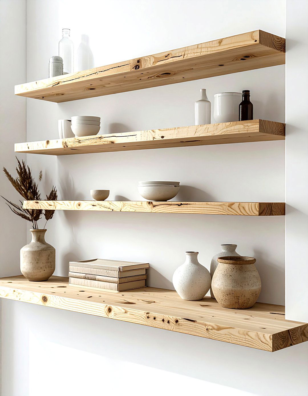 Scandinavian Ledge Shelf - 30 living room ledge shelves